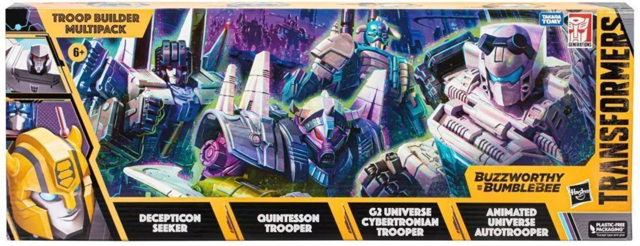 Troop Builder 4-Pack Official images & Details from Transformers